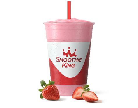 smoothie king strawberry slim and trim|More.